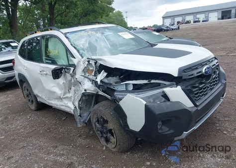 2023 Subaru Forester Wilderness из США, поврежденный, VIN JF2SKAMCXPH531300